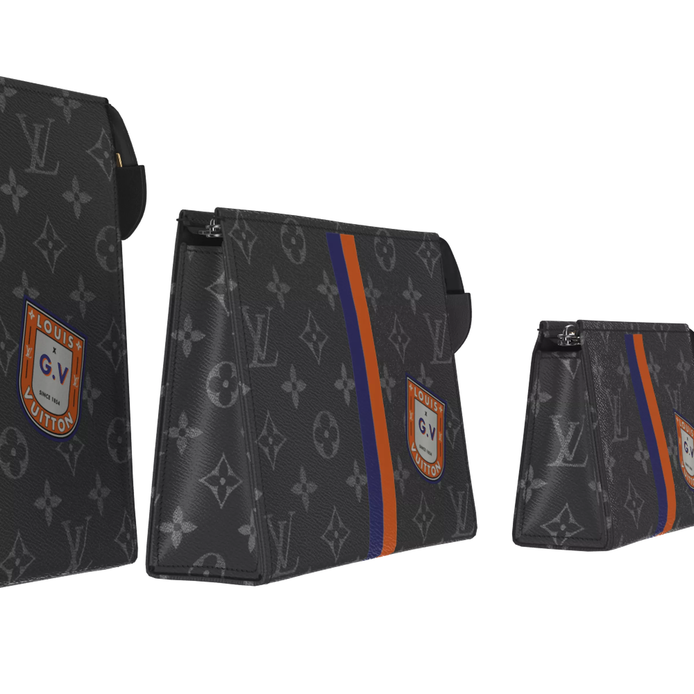 Borsa da toilette Monogram Trio