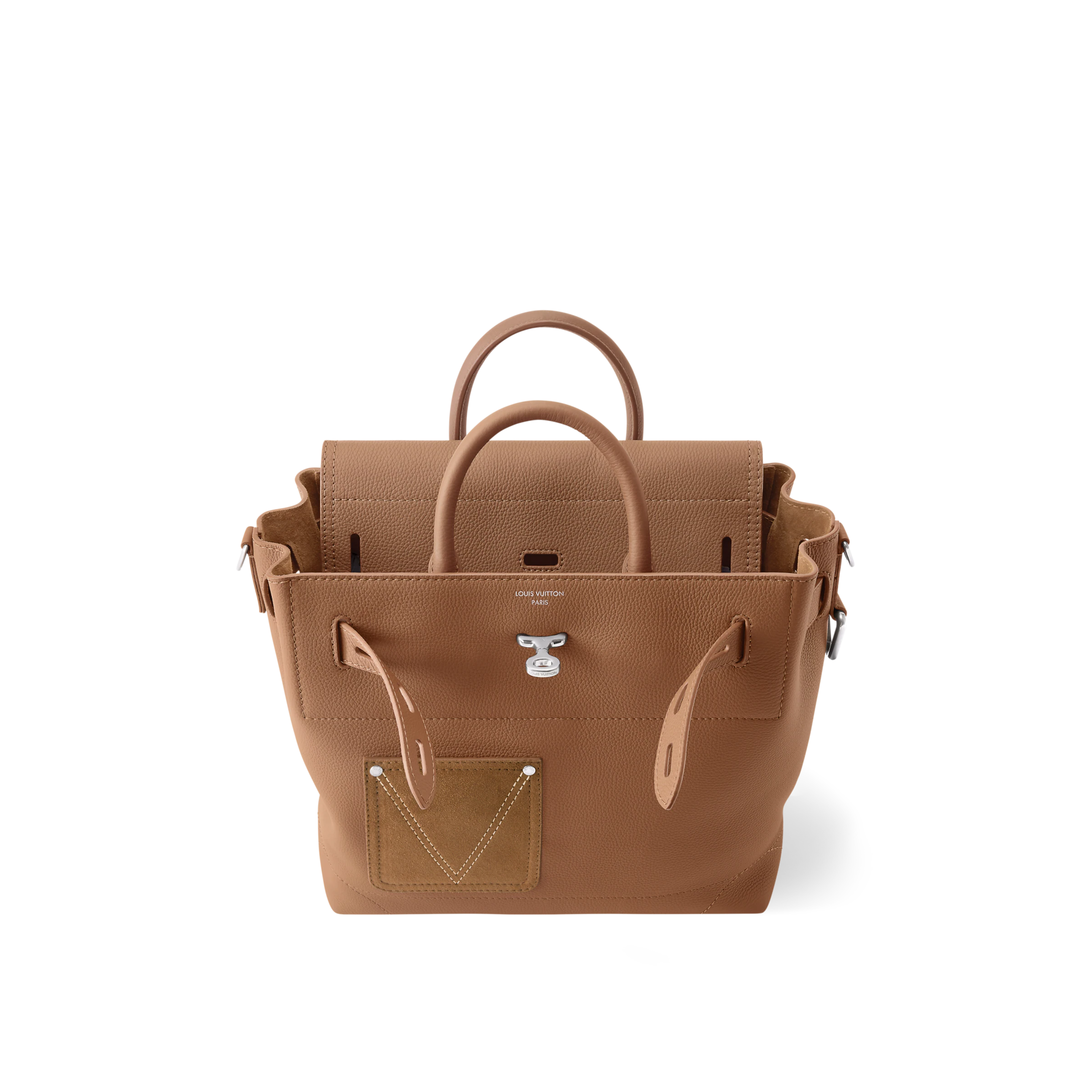 Borsa in pelle Louis Vuitton Steamer 30