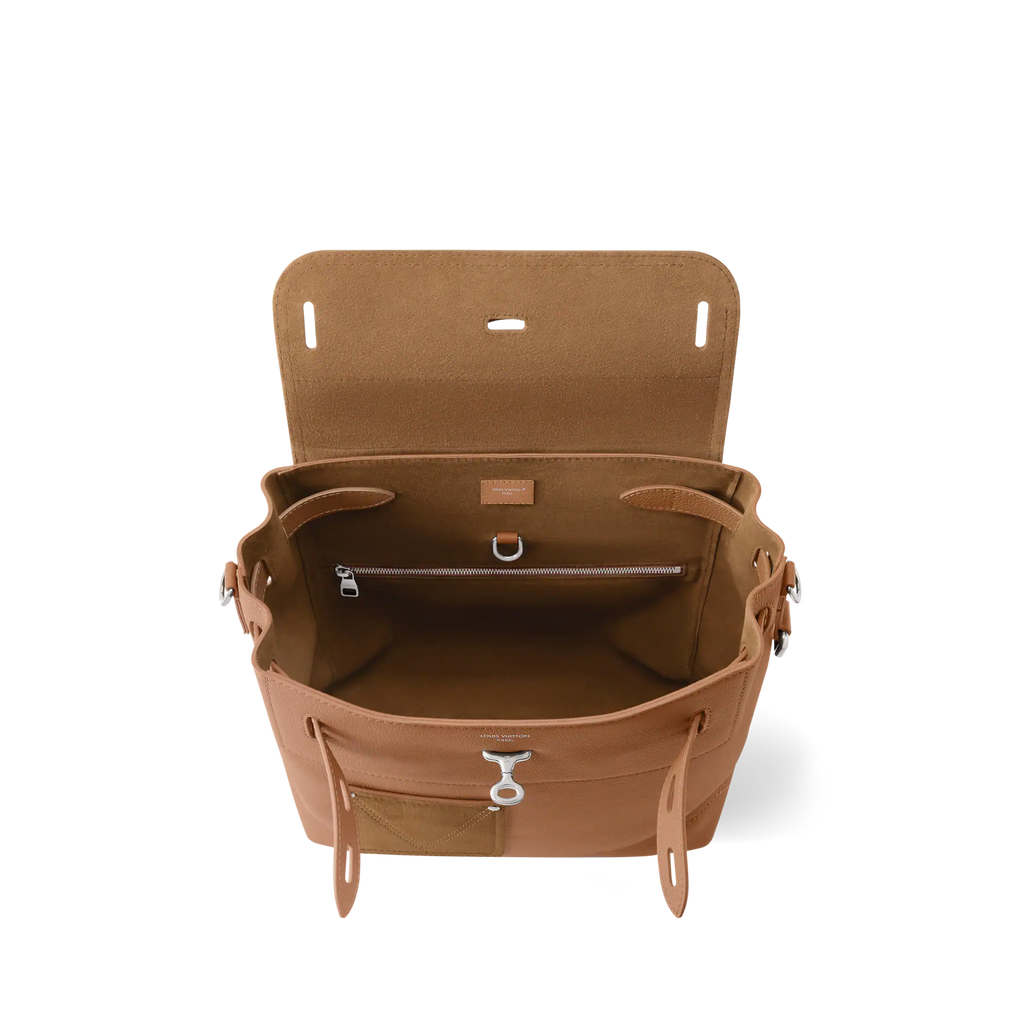 Borsa in pelle Louis Vuitton Steamer 30