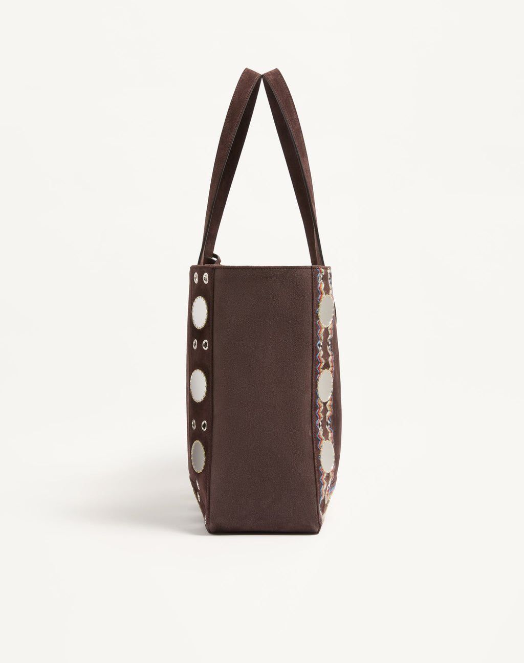 Borsa Shopping Media Valentino Garavani Nellcôte In Suede