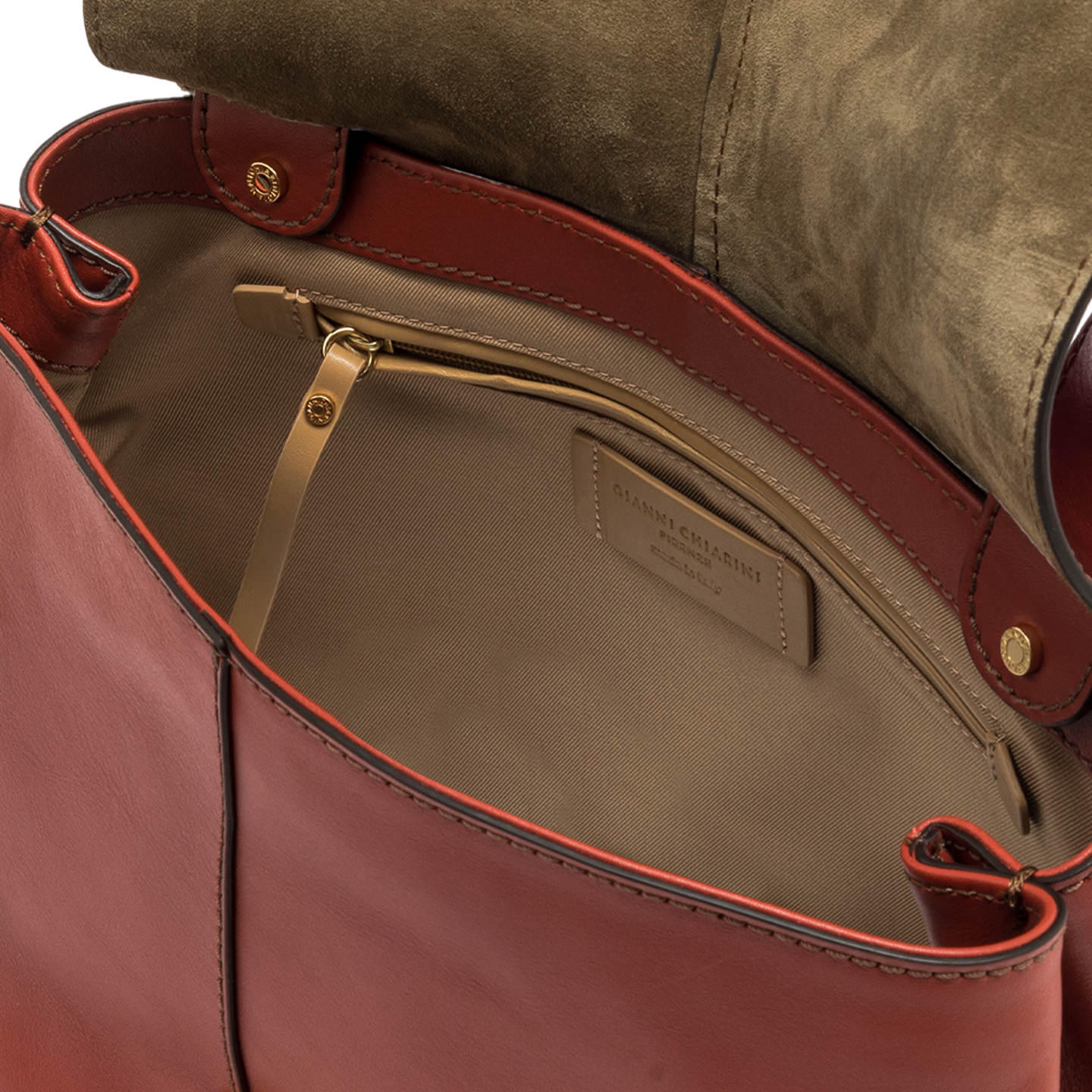 Borsa GIANNI CHIARINI Firenze Beige - Pelle Morbida Effetto Cloud | Eleganza Contemporanea