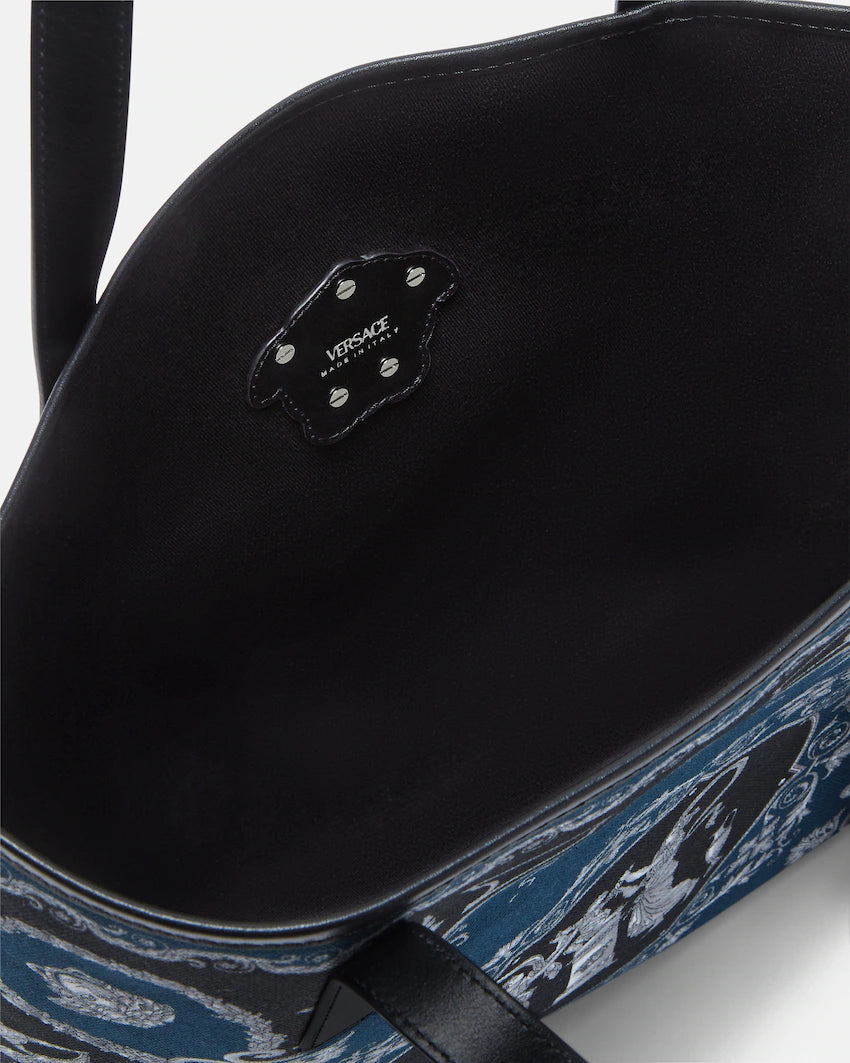 La Medusa shopper in tela stampata