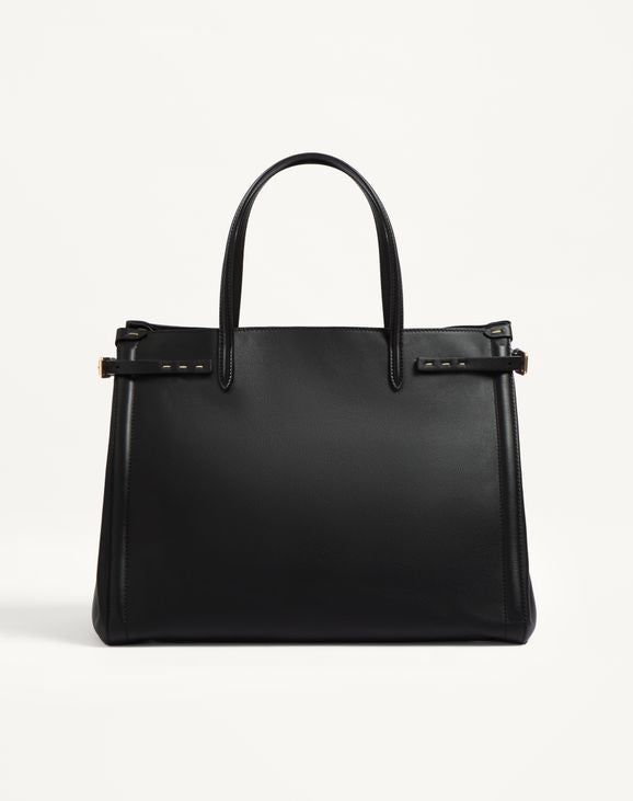 Borsa Shopping Media Valentino Garavani Antibes In Vitello