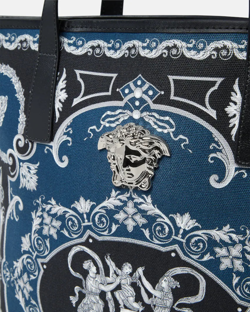 La Medusa shopper in tela stampata