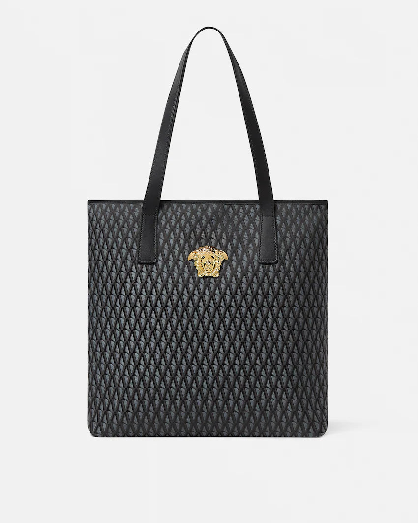 Borsa Shopper La Medusa V in Tessuto Jacquard