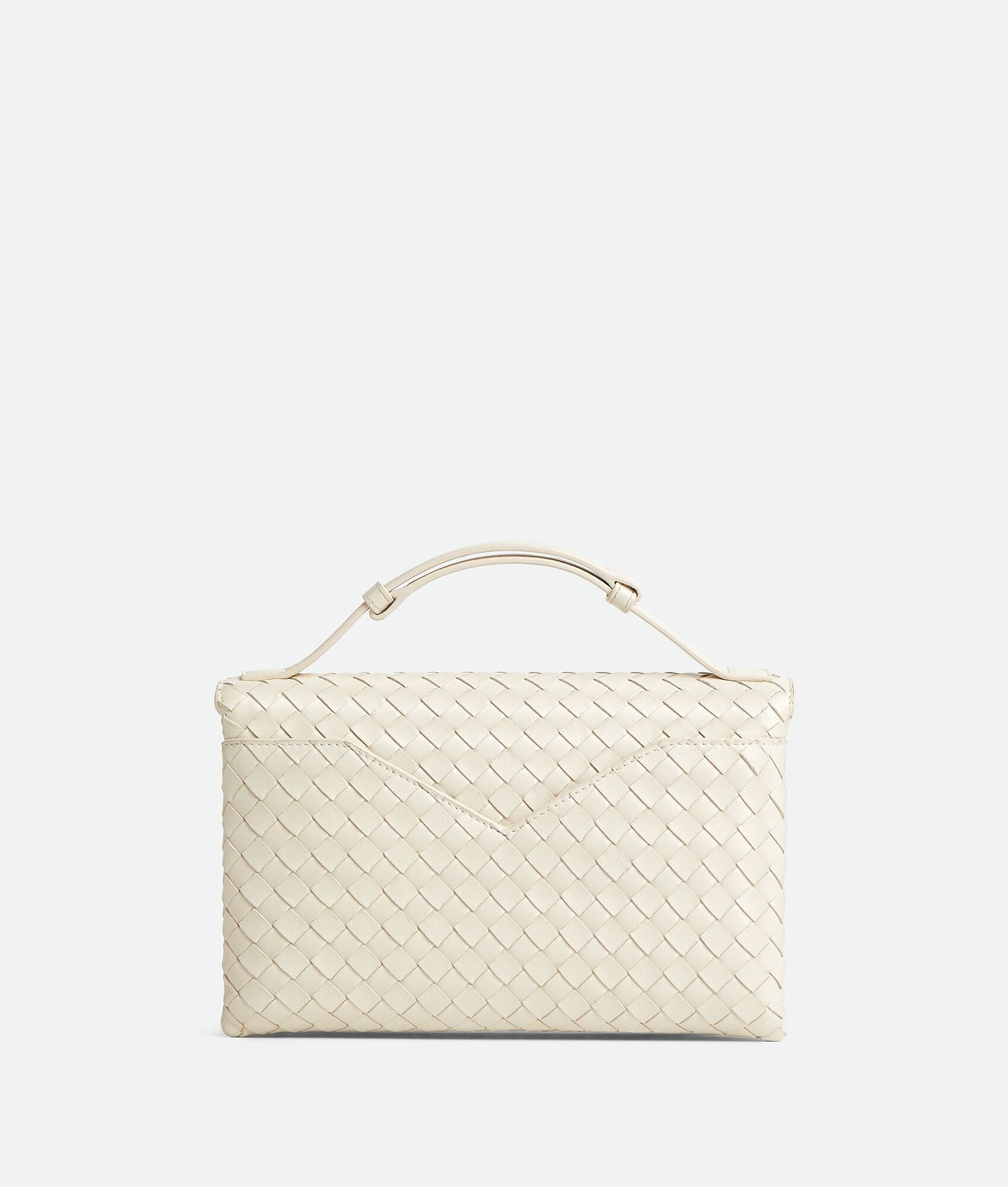 Borsa Bottega Veneta Knot in Pvelle Intrecciata con Chiusura a Nodo