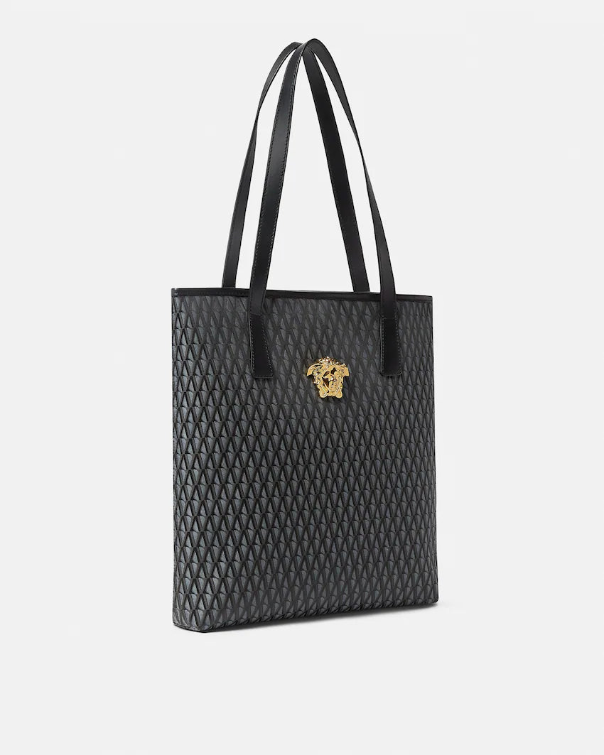 Borsa Shopper La Medusa V in Tessuto Jacquard