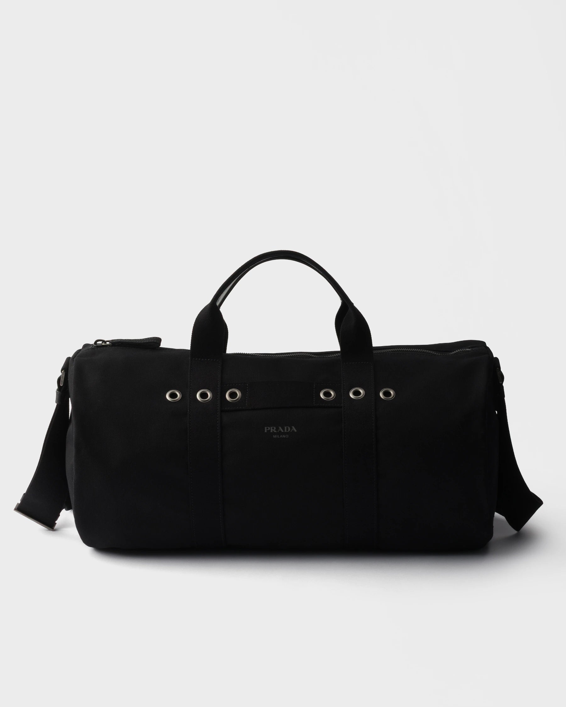 Borsa da Marinaio Prada|Sailor Bag in Tela Nylon con Logo