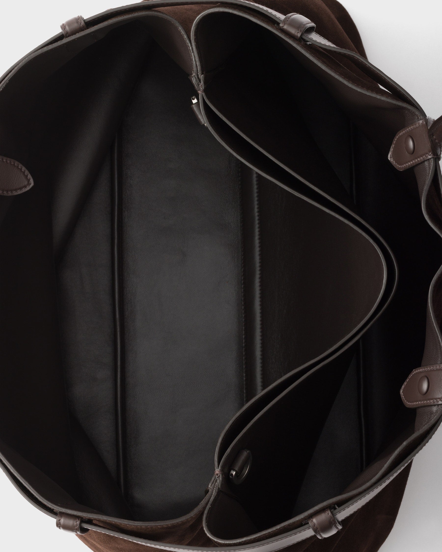 Borsa con fibbia Prada | Borsa a tracolla in pelle scamosciata con cintura e fibbia iconica