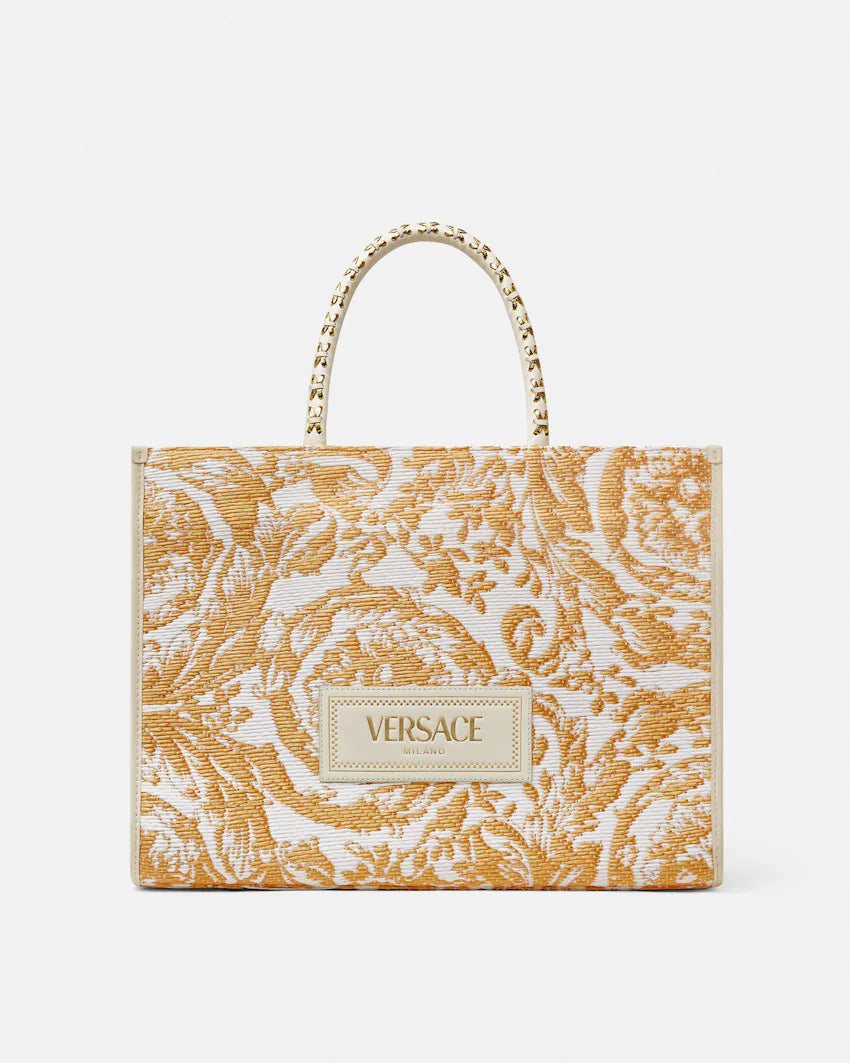 Athena Shopper Piccola In Rafia