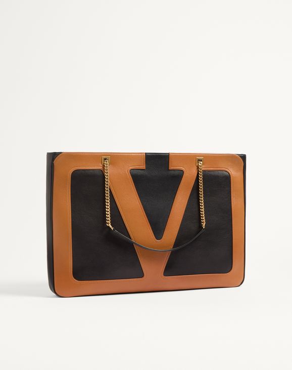 Borsa Shopping Grande Valentino Garavani Viva Superstar In Nappa