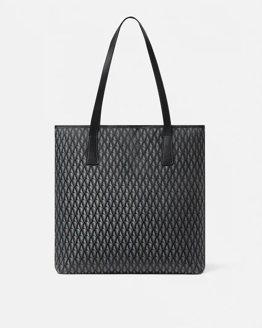 Borsa Shopper La Medusa V in Tessuto Jacquard